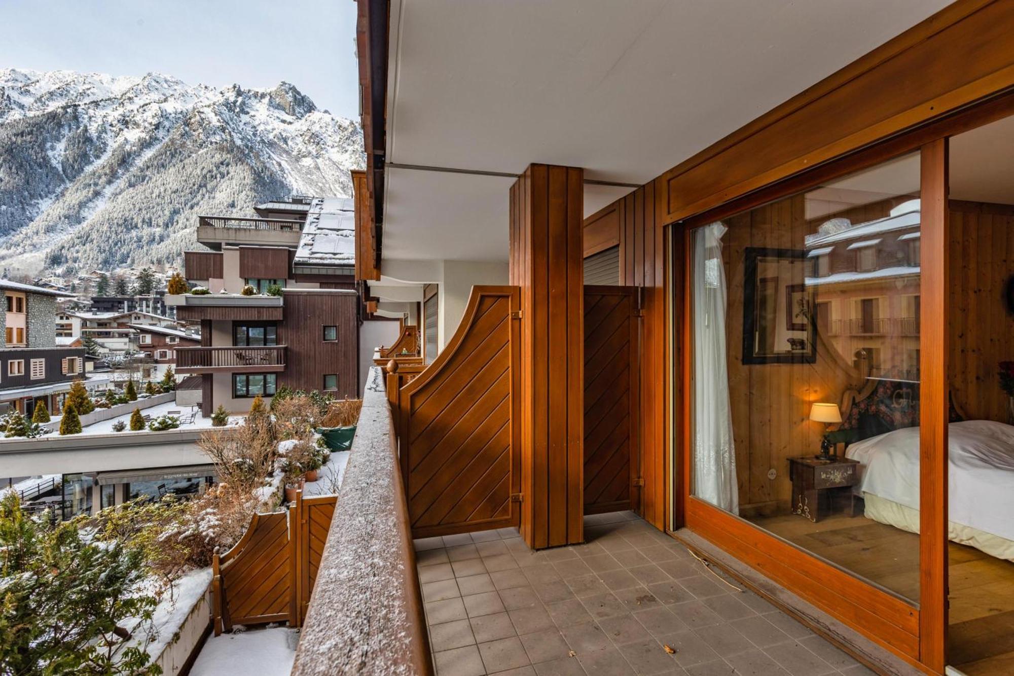 Duplex Aiguille Du Midi Large Terrasse - Happy Rentals Chamonix Kültér fotó